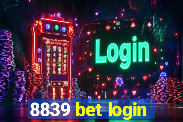 8839 bet login